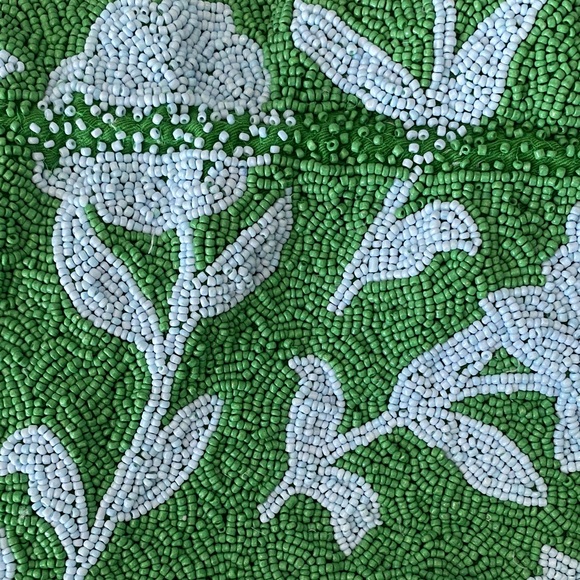 Kate Spade / Kate Spade X Target Beaded Classic Rose Drawstring Bucket Bag NWT - Picture 5 of 10